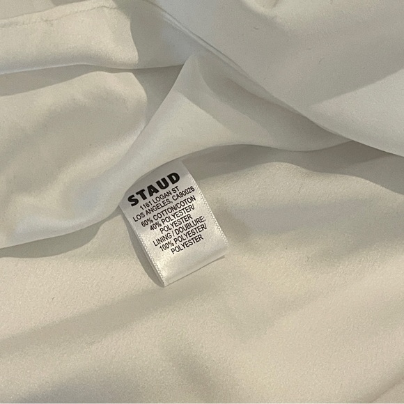 STAUD LANDSCAPE DRESS WHITE （Size 4） - Picture 10 of 12